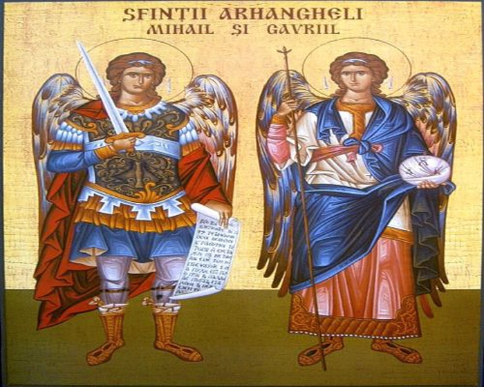 Sfinții Arhangheli Mihail și Gavril