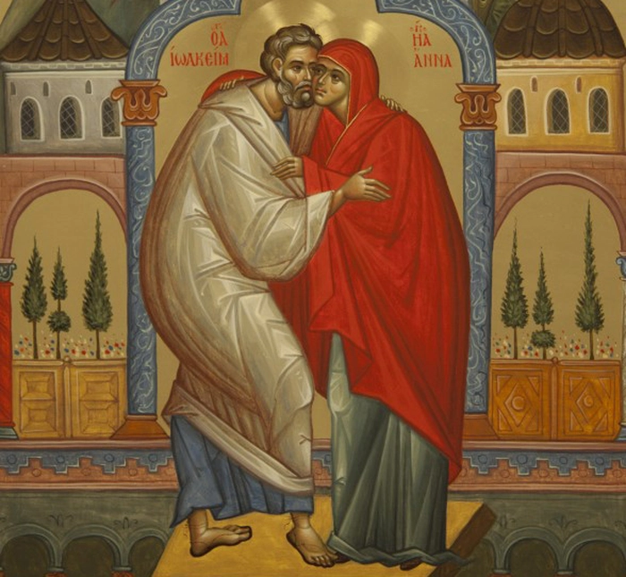  o icoana cu Ioachim si Ana
