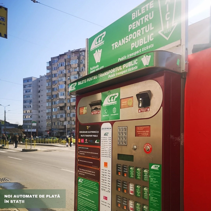  Automat de plata pentru bilete
