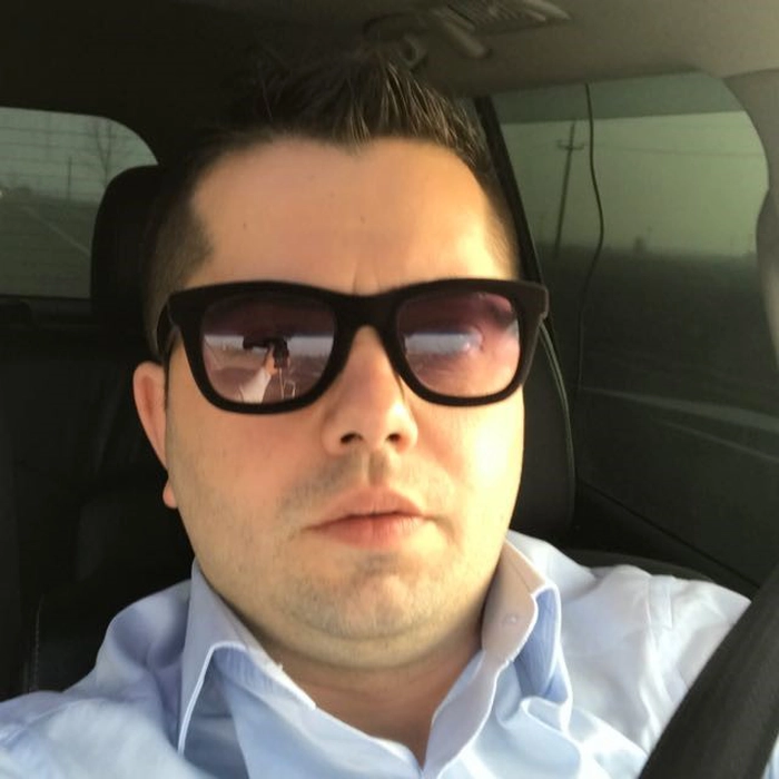 o imagine cu Dragos Ciopate, administrator Geo Myke