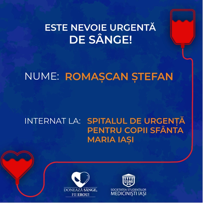 o imagine cu afisul pentru donare de sange