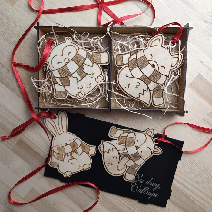  ornamente din lemn realizate handmade