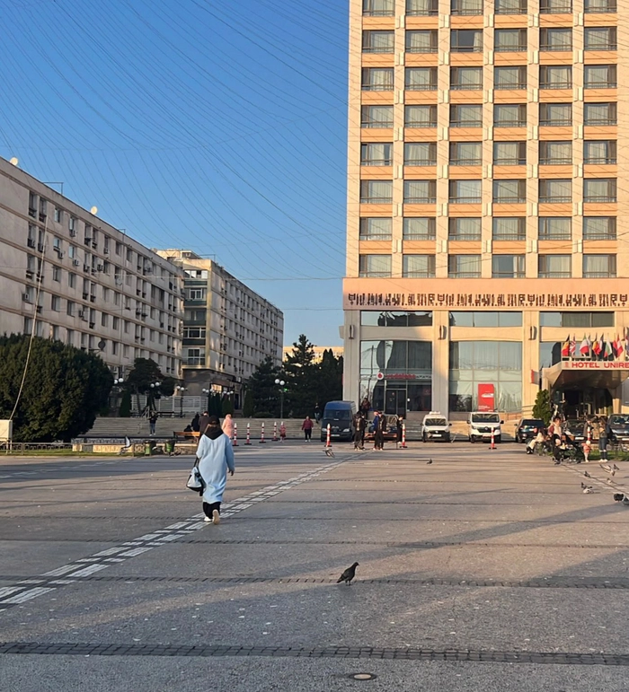 o poză din Piața Unirii Iași