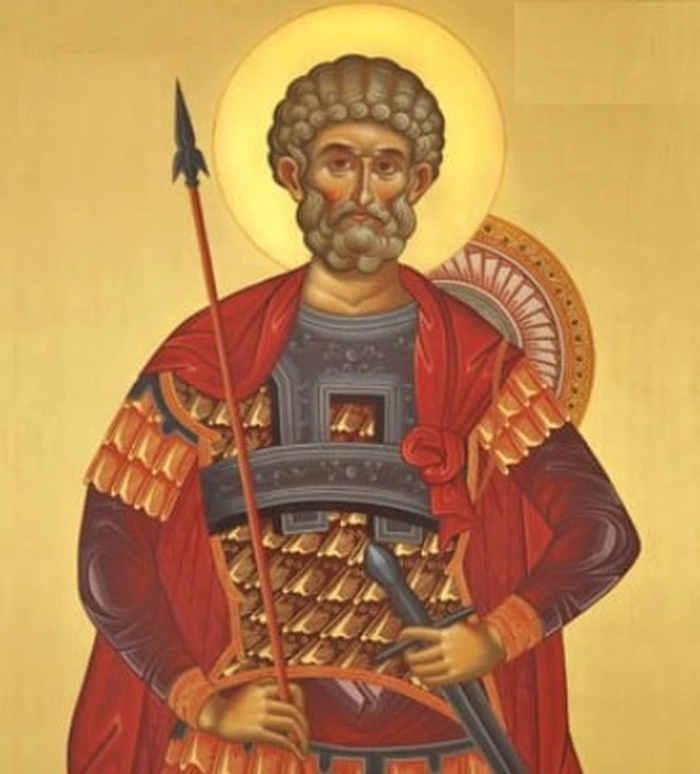 icoana Sfântului Mucenic Mina