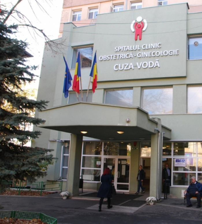 poză cu Maternitatea „Cuza Vodă” din Iași