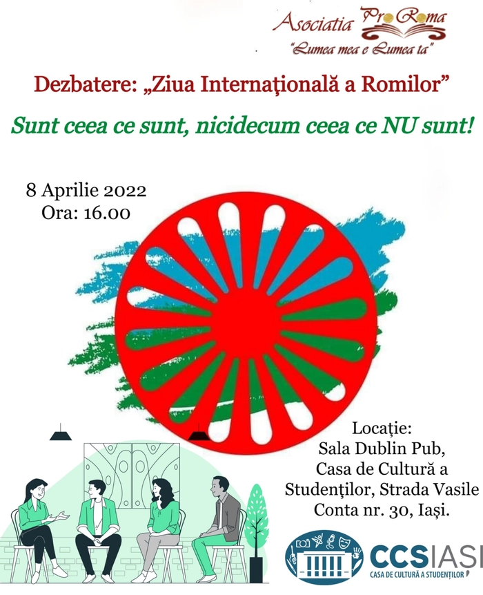  afis de ziua internationala a romilor