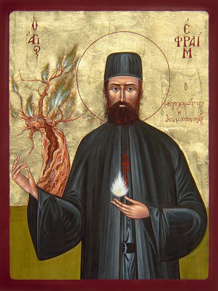 icoana sfantul efrem