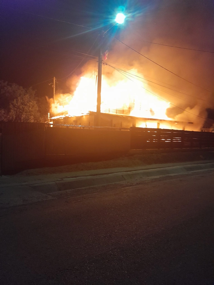  poză cu incendiul