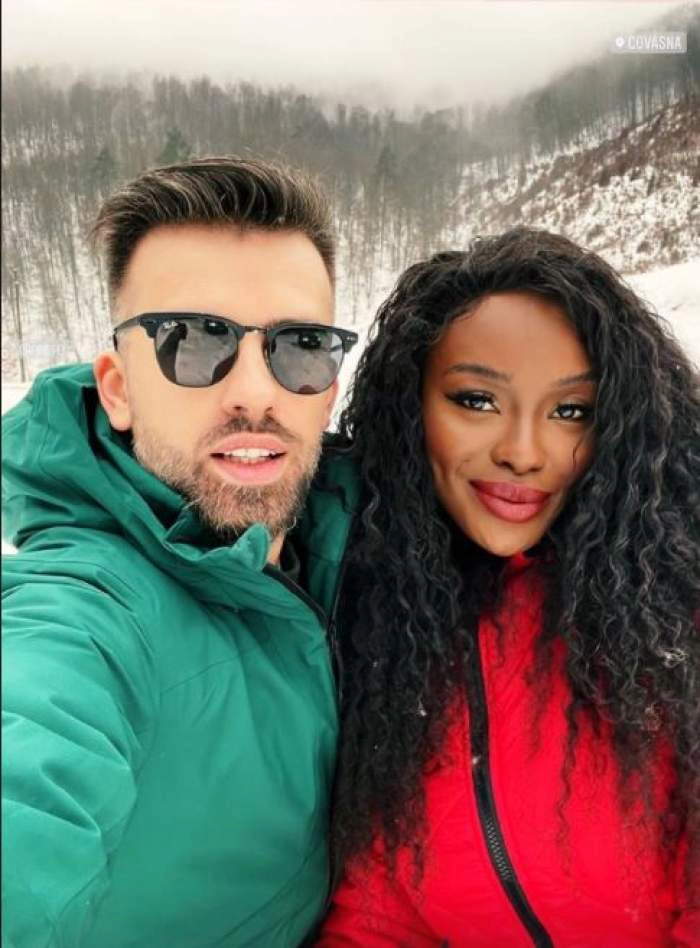 Florin Ristei și Naomi Hedman