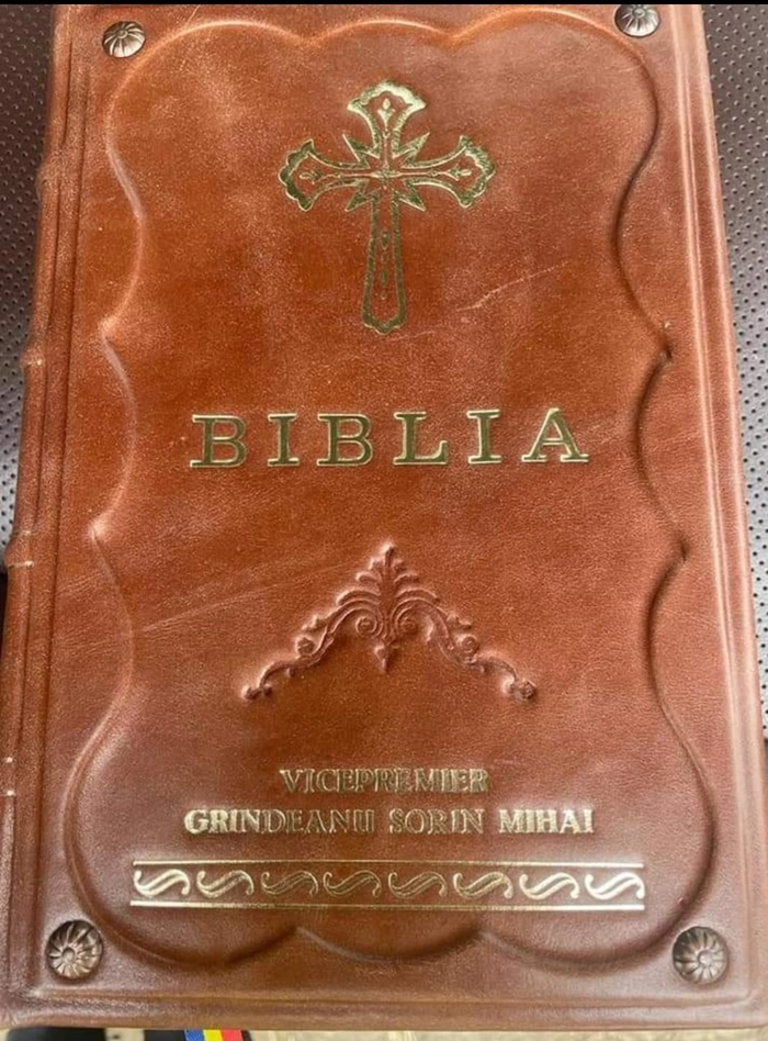biblia lui Sorin Grindeanu