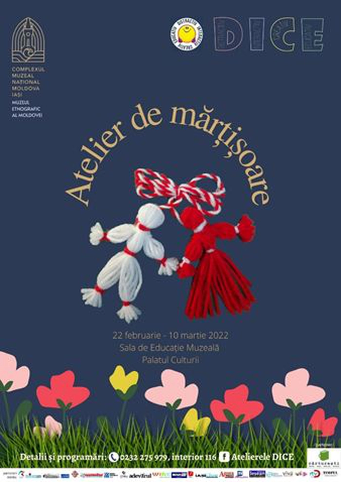 afis despre atelier de martisoare