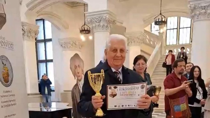 Reușită de excepție pentru comunitatea academică a USV Iași! Prof. univ. dr. Ioan Țenu, senior al instituției a obținut „Grand Prize 2025” la ediția EuroInvent, derulată la Palatul Culturii