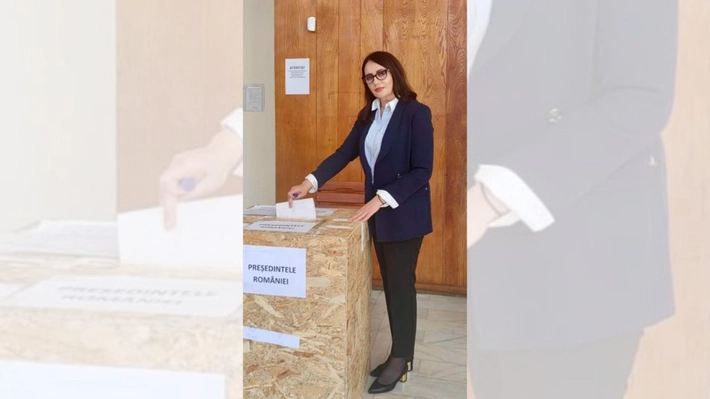 Laura Gherasim a votat la Vaslui pentru alegerea președintelui României: „Am votat pentru familia românească”