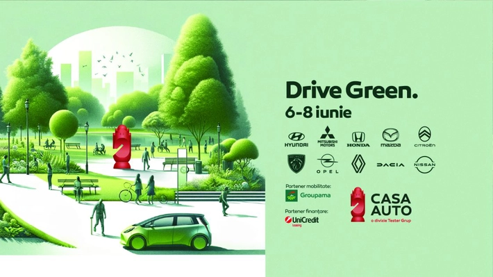 Drive Green revine la Iași! A doua ediție are loc în acest weekend la Casa Auto