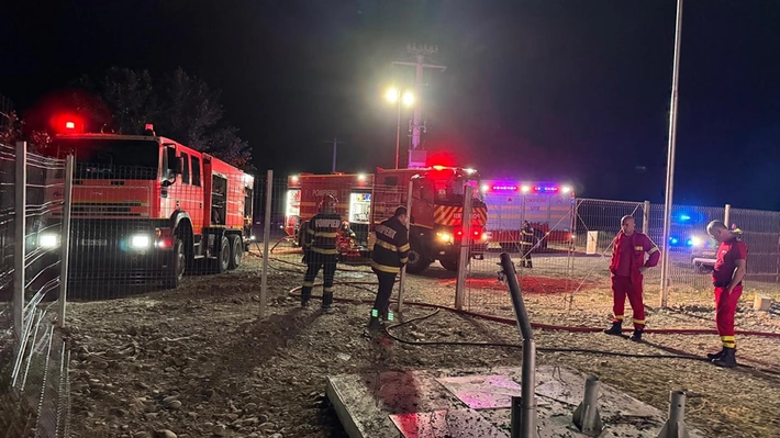 Incendiu devastator, provocat intenționat! 500.000 de euro pierduți dintr-un gest extrem!