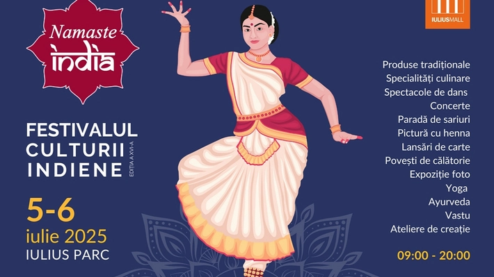 Festivalul Namaste India ajunge la Cluj-Napoca, pe 5 și 6 iulie, în Iulius Parc