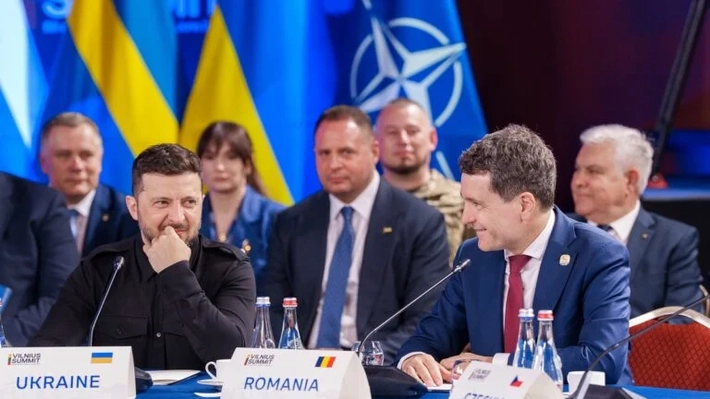 Volodimir Zelenski, despre discuția de la Vilnius cu Nicușor Dan