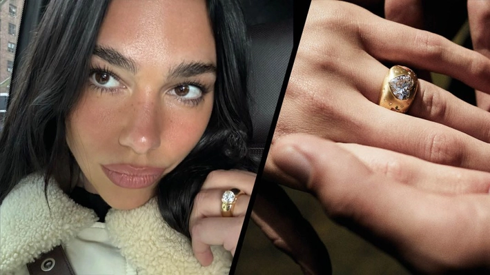 Dua Lipa se mărită! Detaliul neașteptat despre inelul de logodnă creat special pentru ea