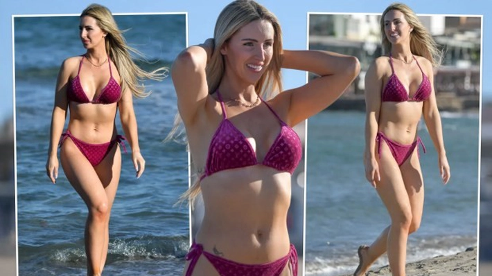 Michaella McCollum s-a relaxat în costum de baie în Benidorm. Vedeta a vorbit despre  britanicele arestate din cauza traficului de substanțe
