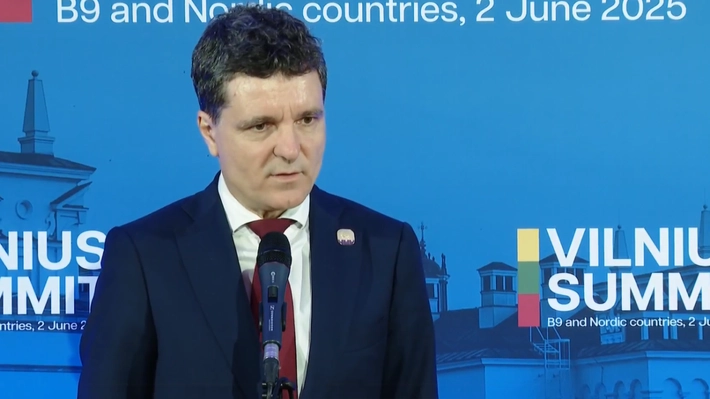 Presedintele Nicușor Dan, declarații de presă de la Vilnius – LIVE VIDEO