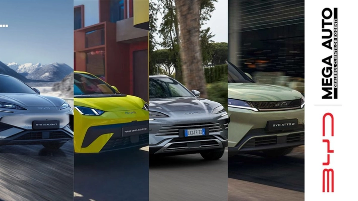 Mega Auto organizează lansarea BYD Seal, în Grădina Palas Iași
