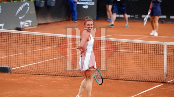 Meci de senzație la Iași! Sute de oameni au venit pentru a o vedea pe Simona Halep