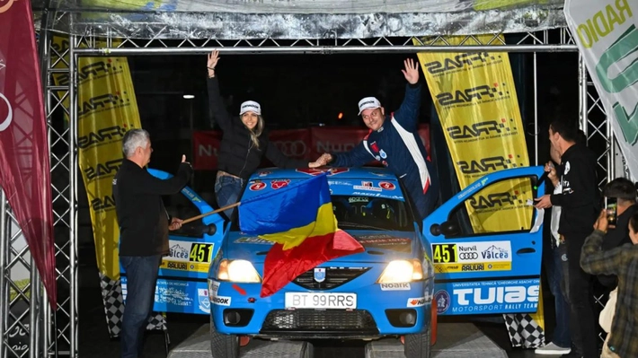 Victorie istorică pentru TUIASI Motorsport. Studenții ieșeni câștigă Cupa Dacia la Raliul Vâlcii