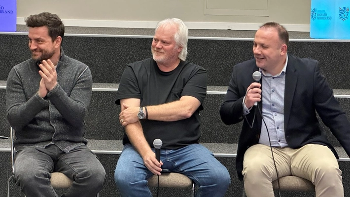 Regizorul american John Grooters s-a întâlnit cu elevii de la Colegiul „Richard Wurmbrand”. Acesta le-a vorbit despre ultimul său film