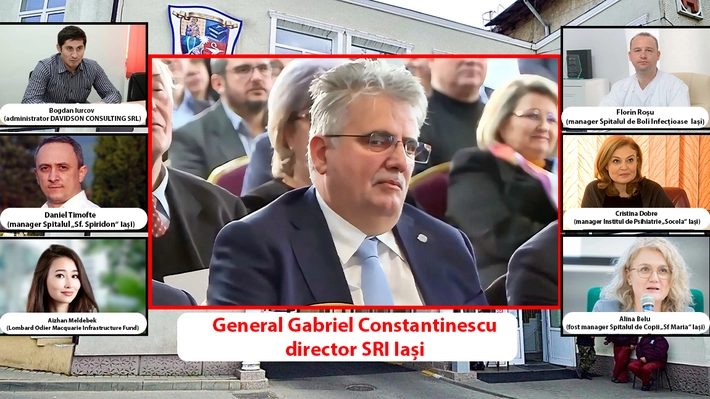 „Caracatița Gabriel Constantinescu“: Subjugarea sistemului medical ieșean de către șeful SRI Iași – PARTEA A DOUA