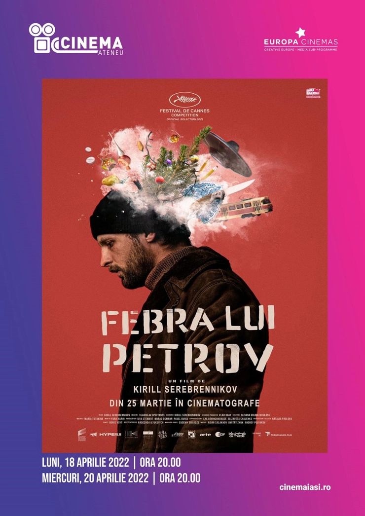 afis pentru filmul febra lui Petrov