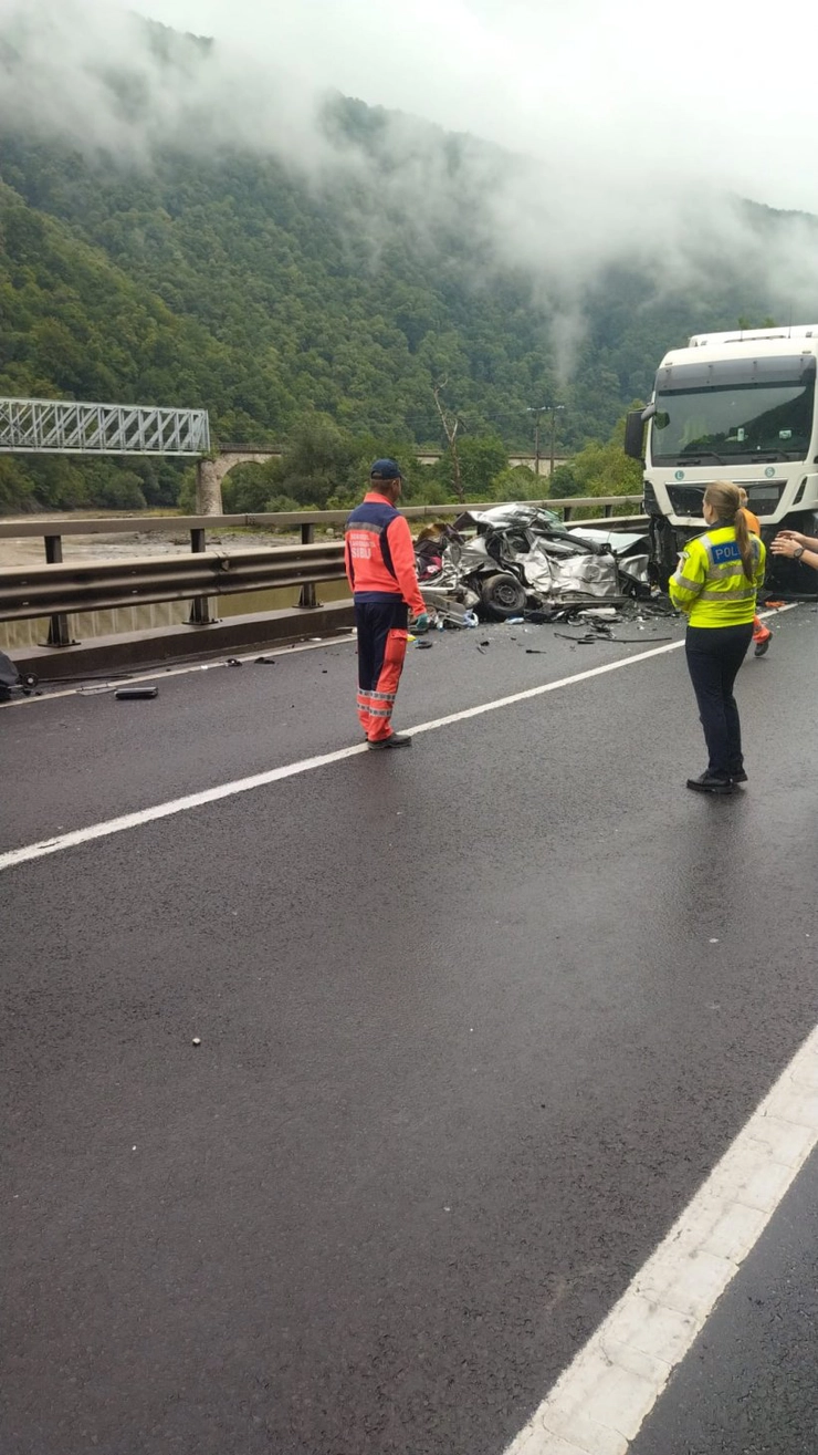 accident rutier Valea Oltului