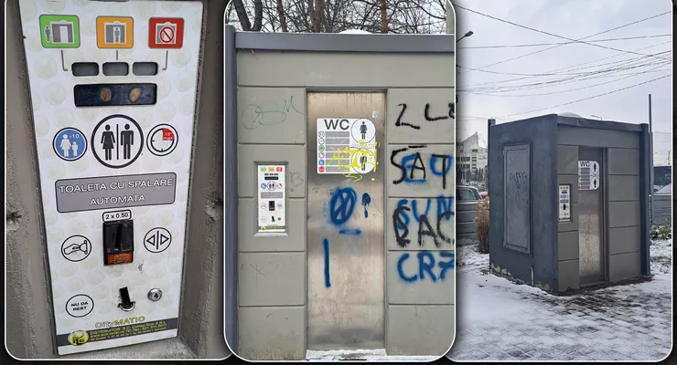 Bătaie de joc pe bani publici la Primăria Iași. Toaletele automate de 180 de mii de euro nu funcționează de ani buni 8211 FOTOVIDEO