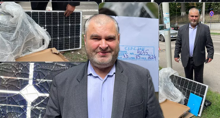 Țeapă cu panouri solare la Iași Un client a făcut cale bătută între instituții după ce a fost păcălit. Depun plângere la poliție 8211 FOTO