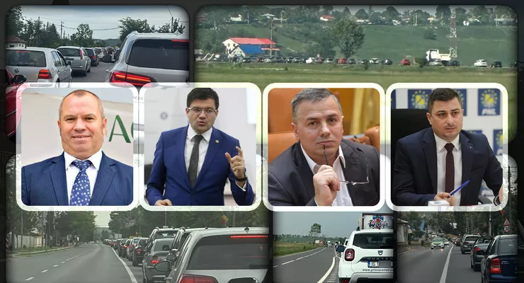 Umilința continuă Coloana kilometrică dintre Iași și Podu Iloaiei le-a blocat mințile celor ce pot lua decizii. Toți speră într-o minune autostrada și șoseaua de centură 8211 FOTO