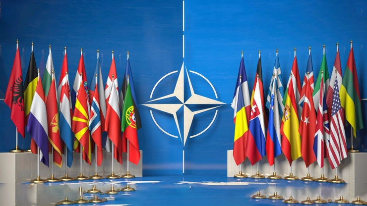 NATO steaguri state membre