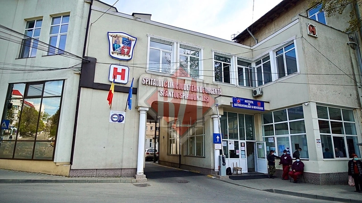 poză cu spitalul Clinic Județean de Urgențe „Sf. Spiridon” din Iași