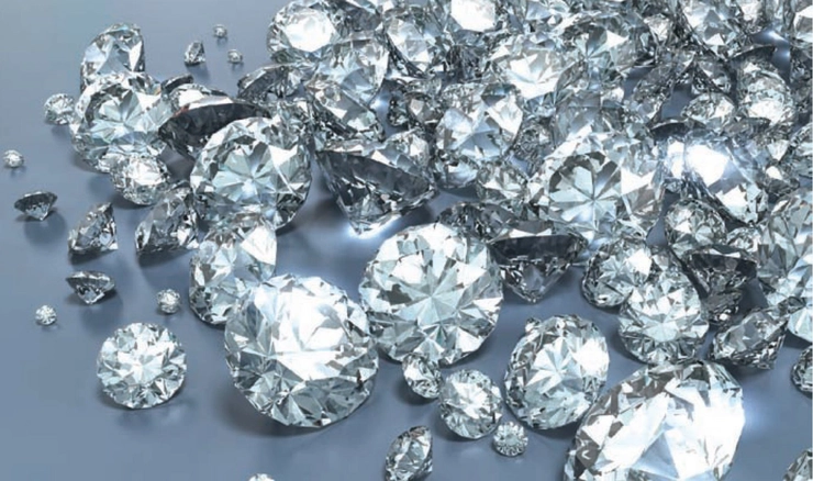 comerțul cu diamante rusești, diamante