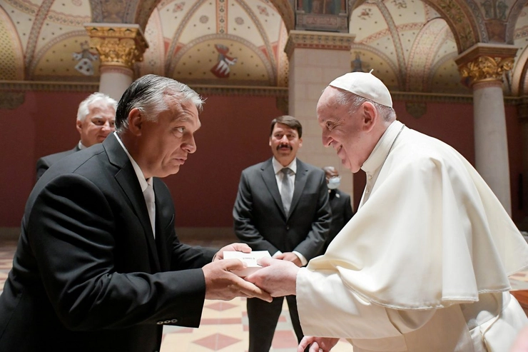 premierul Ungariei la Vatican, papa Francisc il felicita pe Viktor Orban