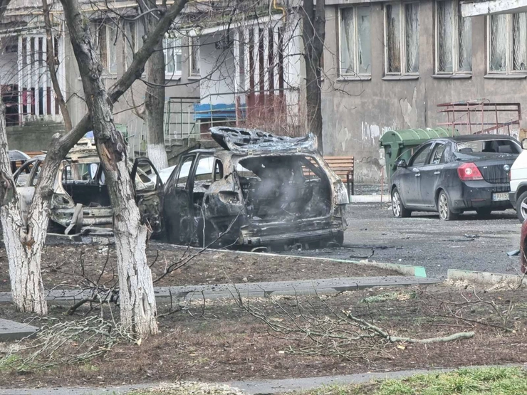 starea strazilor din Mariupol in urma bombardamentelor armatei ruse 