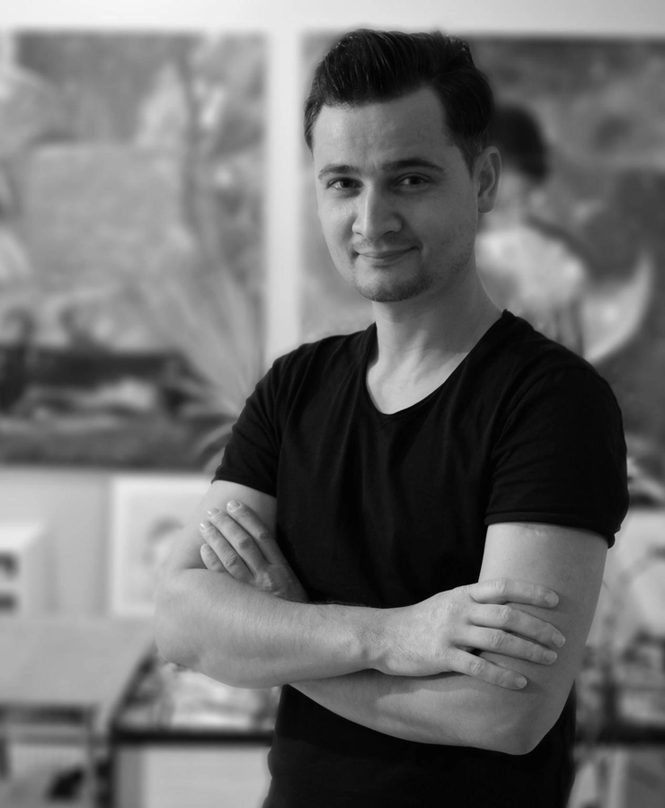 Tânărul artist ieșean, Claudiu Ciobanu, reconsolidează și resemnifică pictura contemporană