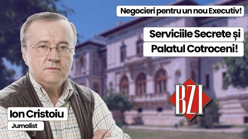 Talk-show special permanent BZI LIVE alături de maestrul Ion Cristoiu, jurnalist! Negocieri pentru un nou Guvern, criză politică, economică și viitoarea politică externă a României