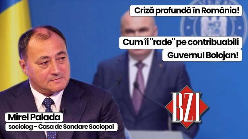 LIVE VIDEO – Top talk-show BZI LIVE alături de invitatul special permanent, hâtrul și incisivul sociolog, Mirel Palada – Casa de Sondare Sociopol! De la multiplele crize din România la situația internațională fierbinte