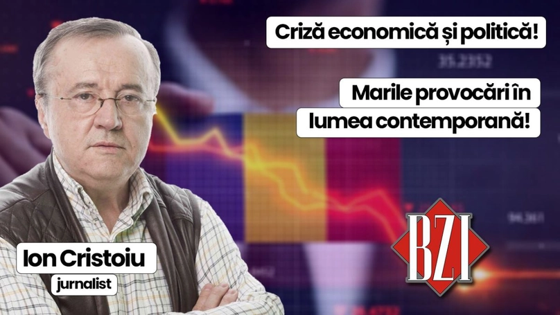 LIVE VIDEO – Super talk-show săptămânal special BZI LIVE alături de maestrul Ion Cristoiu, celebrul jurnalist! Totul despre situația din România, deciziile președintelui Nicușor Dan sau realități internaționale