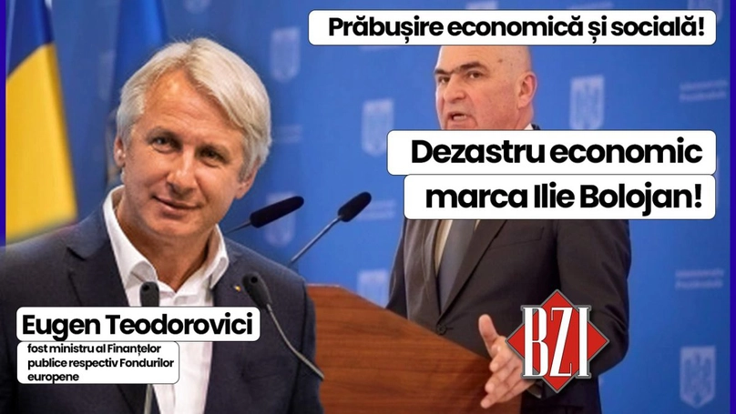 LIVE VIDEO – Dezbatere politică și economică BZI LIVE alături de fostul ministru al Finanțelor publice respectiv Fondurilor europene, Eugen Teodorovici