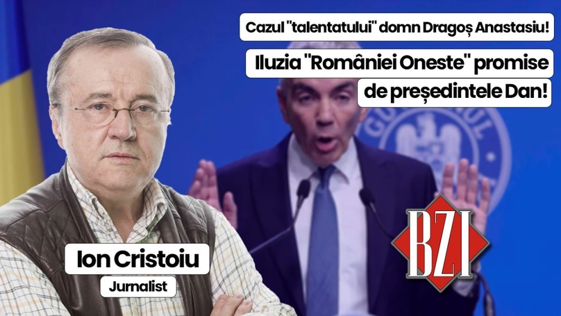 Top-analiză BZI LIVE alături de maestrul Ion Cristoiu, consacratul jurnalist! Totul despre grava situație politică, economică și socială sau „iluzia” României Oneste promise de președintele Nicușor Dan
