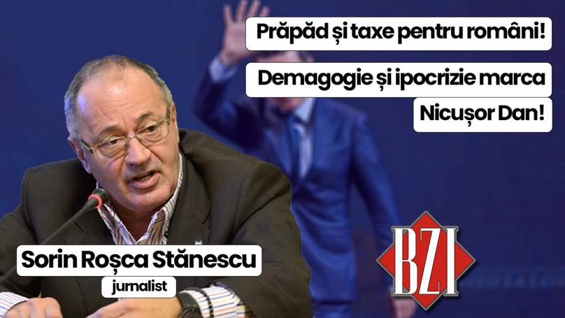 LIVE VIDEO – Talk-show fierbinte și cu cărțile pe față marca BZI LIVE alături de invitatul special permanent, nașul presei din România, senior-jurnalistul Sorin Roșca Stănescu