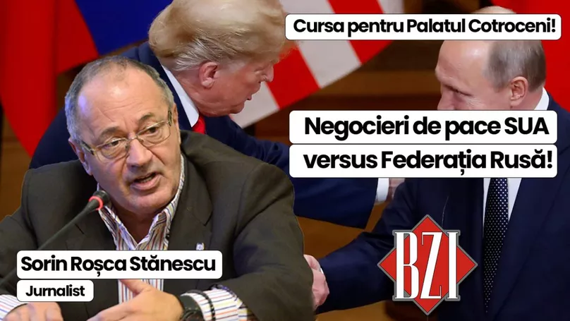 LIVE VIDEO – Top dialog și analiză BZI LIVE alături de nașul presei din România, senior-jurnalistul Sorin Roșca Stănescu! „Încălzirea” pentru Alegerile Prezidențiale, candidați „interziși”, democrație hibridă sau funcțională respectiv negocieri de pace în Ucraina!