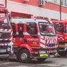 Pompierii intervin să deblocheze o ușă dintr-un bloc din Iași. O persoană ar avea nevoie de ajutor medical
