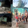 O familie cu 7 copii din comuna Sireţel a rămas fără acoperiș deasupra capului În miezul nopții casa le-a fost mistuită de flăcări 8211 FOTO