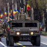 Paradă militară organizată la București cu prilejul Zilei Naționale a României